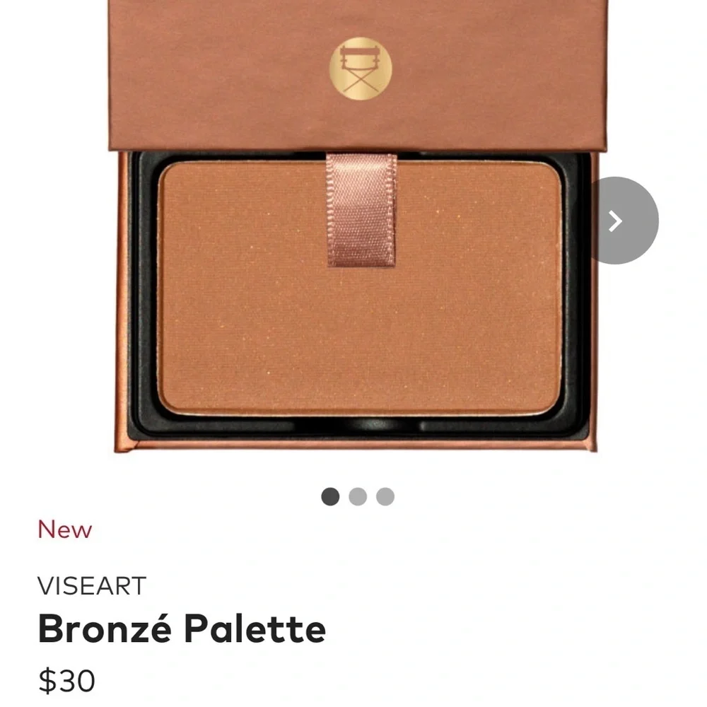 New in box Viseart bronze palette